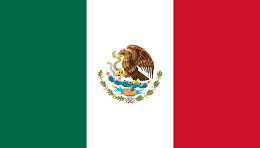 México bandera